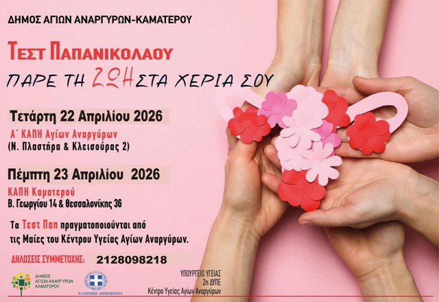 Ανακοίνωση τεστ ΠΑΠΑΝΙΚΟΛΑΟΥ